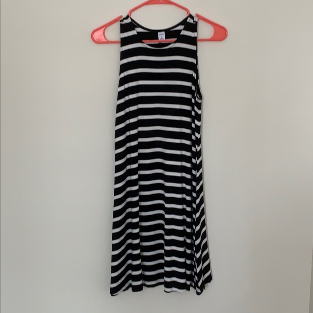 WORN ONCE- Old Navy Striped Swing Dress- Size XS